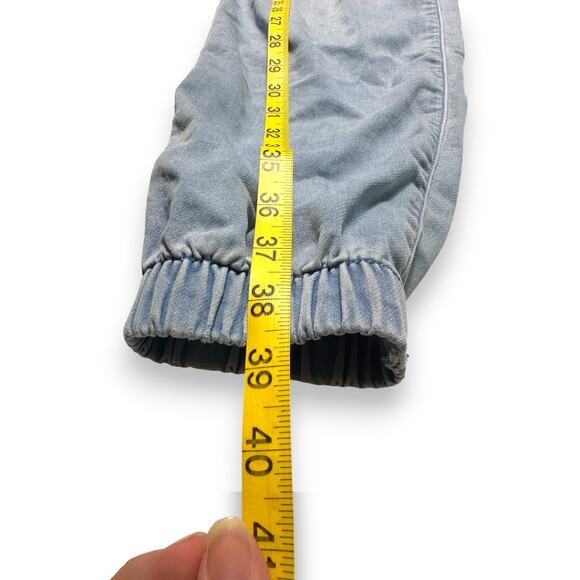 Tommy Jeans Light Blue Cargo Jogger Pants Size Small - Picture 5 of 11